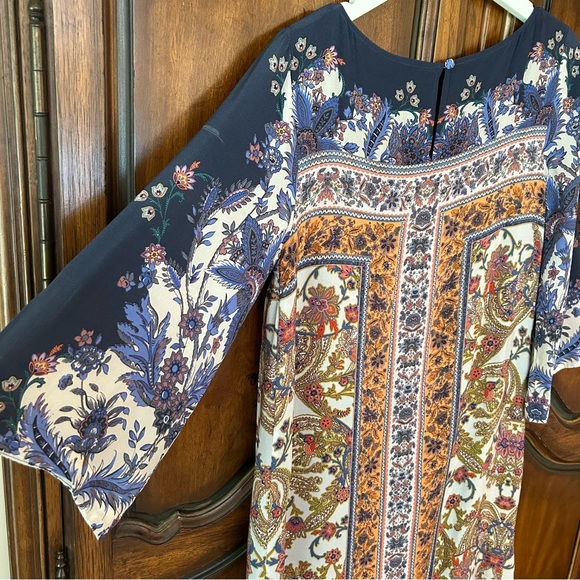 Maeve by Anthropologie~ Barcelona Silk Dress in size 6 - Picture 9 of 14